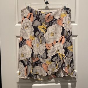 Loft floral skirt